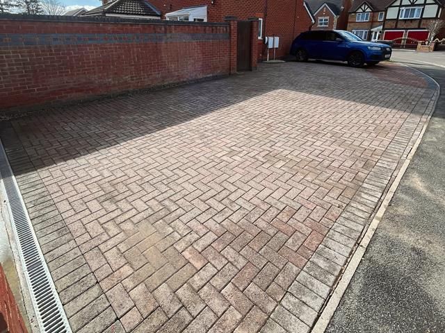Driveway After Cleaning